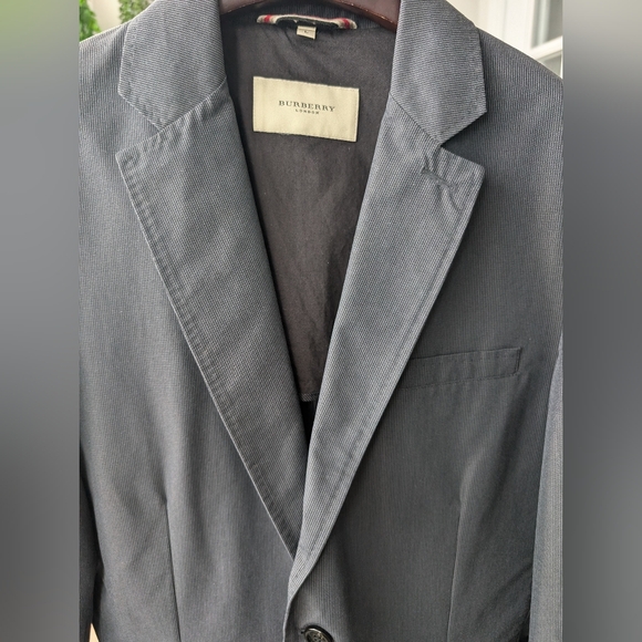 Burberry Classic Pinstripe Blazer size Large - Picture 3 of 16